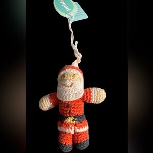Pebble Child Fair Trade Santa Claus Christmas Ornament